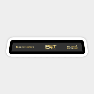 Commodore PET 2001 - Gold Sticker